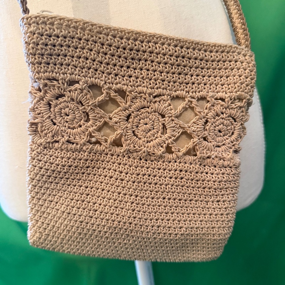Bohemian Beige Cross Body Bag